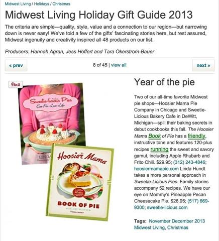 Midwest Living Holiday Gift Guide 2013