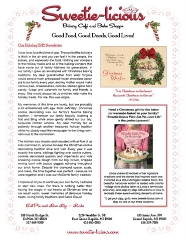 Holiday Newsletter 2015