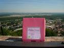 In Germany - A view of Ramstein Air Force Base (and our pie box, of course!)