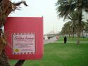 In the United Arab Emirates - Along the shore at Sharjah