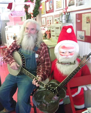 Santa at the Shop...