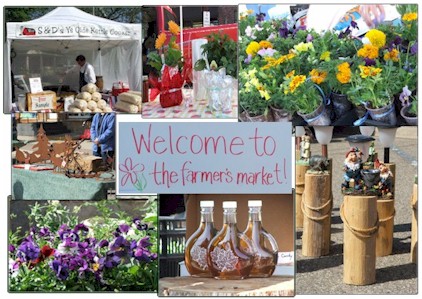 Summer Hours & the DeWitt Farmer's Market