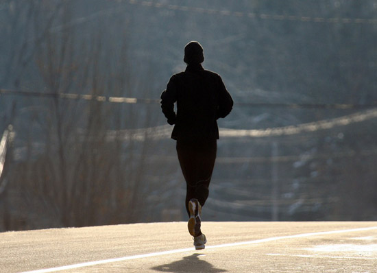 A Winter Early Morning Run...